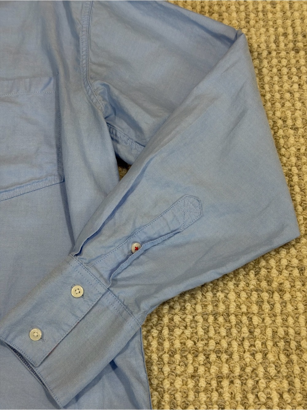 BODEN Button Down Shirt Long Sleeve Casual Womens Size 8R Light Blue - Picture 3 of 10
